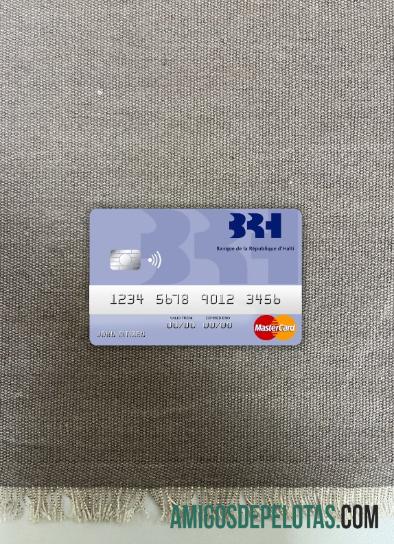 Haiti BRH Bank Mastercard Photolook Frente baixar para verificação